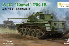 【黄蜂 VS720004】1/72 A-34＂彗星＂巡洋坦克MK.1B型开盒评测