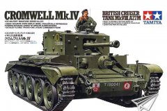 【田宫 35221】1/35 英国克伦威尔MK.IV巡洋坦克开盒