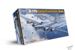 【HKMODEL 01F001】新品：1/48 B-17G轰炸机初期型