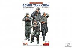 【MINIART 37063】新品：1/35 苏联坦克乘员组冬装1970-1980s