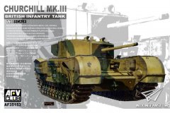 【AFVCLUB AF35153】1/35 丘吉尔MK.III型步兵坦克