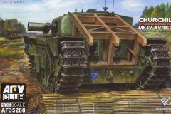 丘吉尔 Mk.IV 工兵战斗车及越壕用木捆负载架
