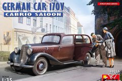 【MINIART 38016】新品：1/35 德国 170V CABRIO SALOON 轿车