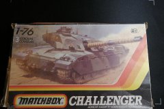 【MATCHBOX PK178】1/76 英国挑战者1型战车板件图