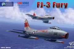 【小鹰 KH80156】1/48 FJ-3狂怒战斗机