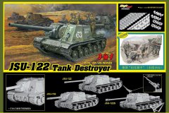 【威龙 6787】1/35 苏联JSU-122自行火炮vs坦克猎手(3合1)预订单