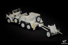 【威骏 CB35138】1/35 德军克虏伯 Kfz.69 牵引车（后期型）与3.7cm反坦克炮素组评测