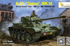 【黄蜂 VS720002】新品：1/72 英国A-34彗星巡洋坦克MK.1A型