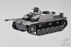 【三花 8004】1/35 德国三号突击炮G型初期型部分建模图更新