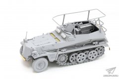 【威龙 6911】1/35 德国Sd.Kfz.250/3半履带车“Greif”(2in1)官方素组照片更新