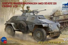 【威骏 CB35013】1/35 德国Sd.Kfz.221轮式装甲车开盒评测