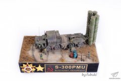 废弃机场上的S-300PMU 1/72