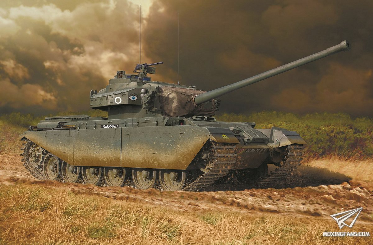 【AMUSING 35A028】1/35 英国主战坦克百夫长Mk5素组测评(6)_静态模型爱好者--致力于打造最全的模型评测网站