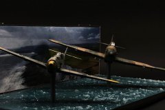 多佛上空的追逐——1:72 BF109E4 VS 飓风MKI