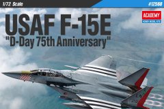 【爱德美 12568】新品：1/72 美国空军F-15E战斗机D-DAY75周年纪念涂装