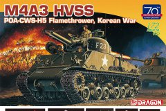 【威龙 7524】1/72 M4A3HVSS谢尔曼坦克POA-CWS-H5火焰喷射器朝鲜战争(70周年纪念)预订