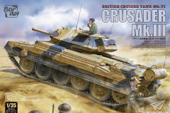 【边境 BT-012】新品：1/35 英国十字军巡洋坦克Mk.III