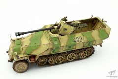 宝沃小铁锤——1/35 sd.kfz.251D/22型半履带装甲车