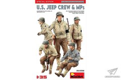 【MINIART 35308】新品：1/35 美国吉普车乘员及宪兵（特别版）