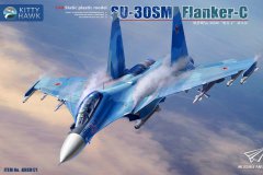 【小鹰 KH80171】1/48 俄罗斯Su-30SM 侧卫-H 战斗机开盒评测