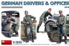 【MINIART 35345】新品：1/35 德国驾驶员和军官