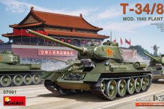 【MINIART 37091】新品：1/35 T-34/85中型坦克112厂MOD1945