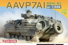 【威龙 7233】1/72 美国AAVP7A1 RAM/RS两栖运兵车附增强型披挂装甲套件再版单