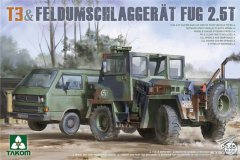 【三花】新品两则：1/35 FUG2.5吨叉车&T3和1/72 MAZ-573G&T-54B