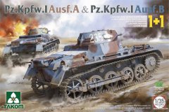 【三花】1/35新品两则：德国一号A/B轻型坦克1+1及美国T29重型坦克