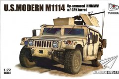 【T-MODEL TM7202】1/72 HMMWV M1114加装枪手保护套件