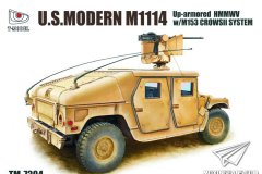 【T-MODEL TM7204】1/72 M1114加装乌鸦II型自动武器站