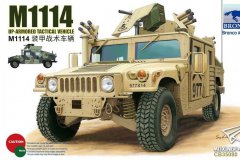 【威骏 CB35080】1/35 美国M1114悍马附加装甲型战术车辆开盒评测