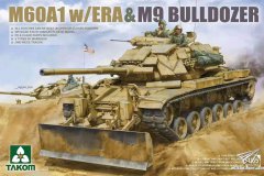 【三花】新品两则：M60A1附反应装甲和M9推土铲及GWS-30海标枪和GWS-25海狼导弹