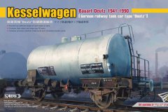 【SABRE 35A04】1/35 德国铁路罐车1941-1990开盒评测