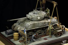 1/35 全内构M4A3 76W 谢尔曼