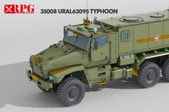 【RPG-MODEL 35008】新品：1/35 俄罗斯 URAL63095 台风-U装甲卡车