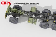 【RPG-MODEL 35008】1/35 俄罗斯 URAL63095 台风-U装甲卡车更多细节更新