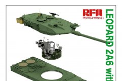 【麦田 RM-5066】新品：1/35 德国豹2A6主战坦克全内构