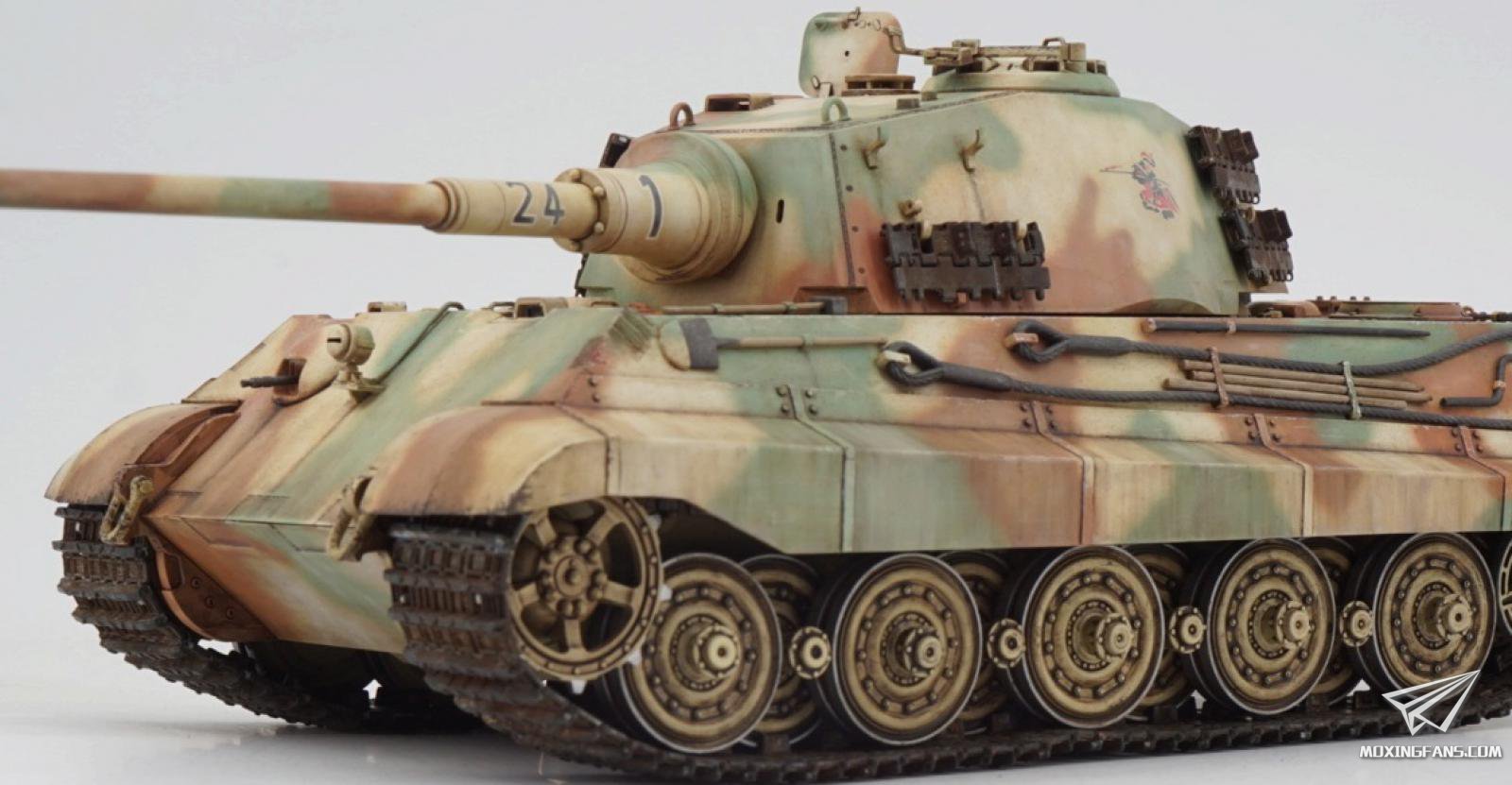 1/35 KING TIGER Berlin April 1945--虎王重型坦克（威龙）(2)_静态模型爱好者--致力于打造最全的模型评测网站