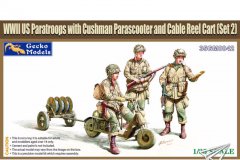 【壁虎模型】1/35新品两则：美国伞兵及伞兵装备