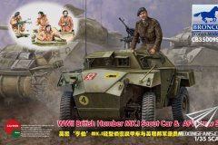 【威骏 CB35009SP】1/35 英国亨伯MK.I轻型侦察装甲车及乘员组开盒评测