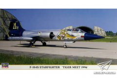 【长谷川 09731】1/48 F-104S老虎会1996