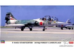 【长谷川 07368】1/48 F-104DJ 207SQ Forest Camouflage