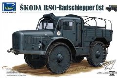 【睿智 RV35005】1/35 德国斯柯达RSO东线牵引车开盒评测