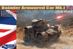 【壁虎 35GM0011】新品:1/35 英国戴姆勒装甲车Mk.I