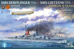 【三花】1/700新品三则：德弗林格&吕佐夫套装及单品