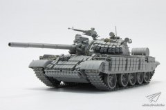 【三花 2042】1/35 俄罗斯T-55AMV主战坦克素组评测