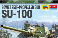 【爱德美 13544】新品：1/35 苏联SU-100坦克歼击车