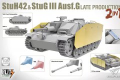 【三花 8006】1/35 德国StuH42&三号突击炮G后期型2in1更多信息更新