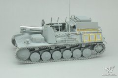 【威龙 6440】1/35 德国野牛2 15CM SIG33自行火炮素组评测